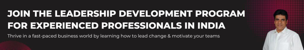 Image: Leadership Development program for Experienced Professionals in India