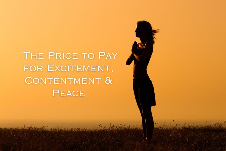 Read more about the article The Price to Pay for Excitement, Contentment, and Peace is Worth Your Time, Effort, and Energy